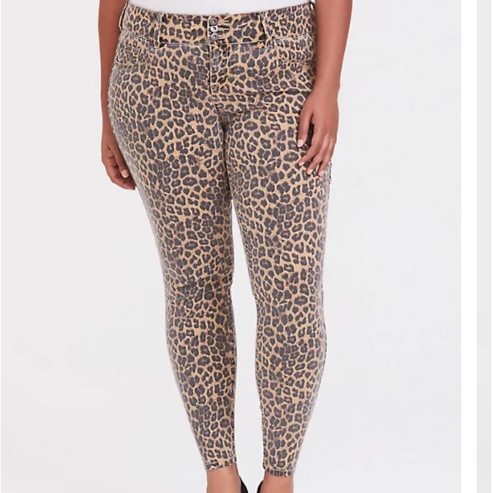 New Torrid Leopard Print Jegging